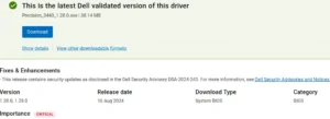 Dell Precision 3440 Linux BIOS how to update